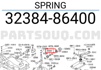 Nissan 3238486400 SPRING