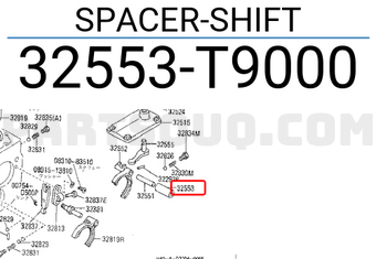 Nissan 32553T9000 SPACER-SHIFT