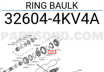 Nissan 326044KV4A RING BAULK