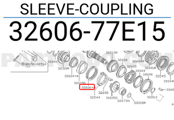 Nissan 3260677E15 SLEEVE-COUPLING