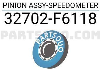 Nissan 32702F6118 PINION ASSY-SPEEDOMETER