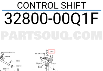 Nissan 3280000Q1F CONTROL SHIFT