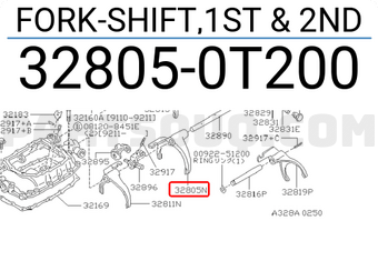 Nissan 328050T200 FORK-SHIFT,1ST & 2ND