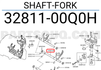 Nissan 3281100Q0H SHAFT-FORK