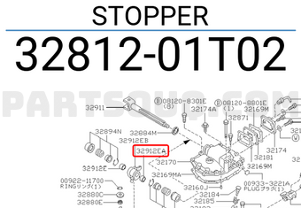 Nissan 3281201T02 STOPPER