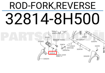 Nissan 328148H500 ROD-FORK,REVERSE