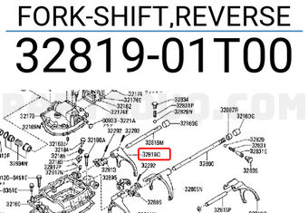 Nissan 3281901T00 FORK-SHIFT,REVERSE