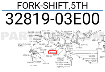 Nissan 3281903E00 FORK-SHIFT,5TH