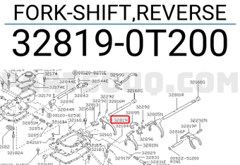 Nissan 328190T200 FORK-SHIFT,REVERSE