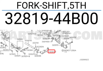 Nissan 3281944B00 FORK-SHIFT,5TH