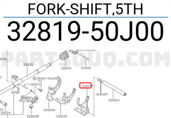 Nissan 3281950J00 FORK-SHIFT,5TH