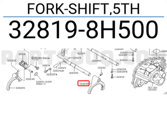 Nissan 328198H500 FORK-SHIFT,5TH
