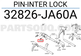 Nissan 32826JA60A PIN-INTER LOCK