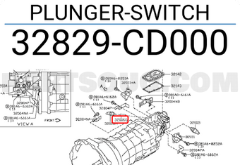 Nissan 32829CD000 PLUNGER-SWITCH