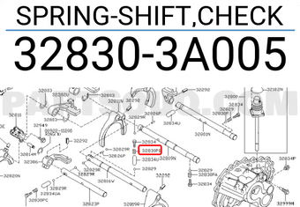 Nissan 328303A005 SPRING-SHIFT,CHECK