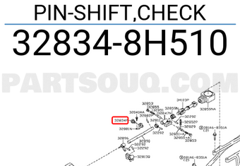 Nissan 328348H510 PIN-SHIFT,CHECK