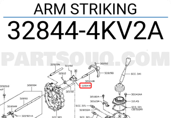 Nissan 328444KV2A ARM STRIKING