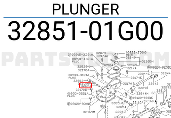 Nissan 3285101G00 PLUNGER