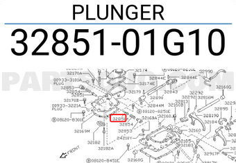 Nissan 3285101G10 PLUNGER