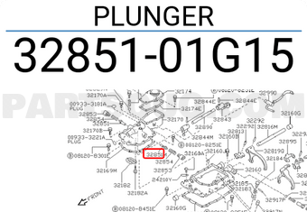Nissan 3285101G15 PLUNGER