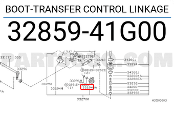 Nissan 3285941G00 BOOT-TRANSFER CONTROL LINKAGE