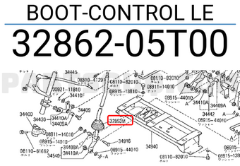 Nissan 3286205T00 BOOT-CONTROL LE