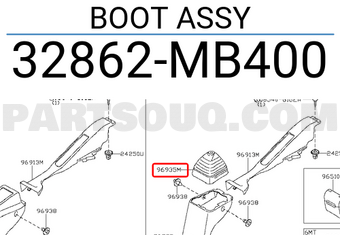 Nissan 32862MB400 BOOT ASSY