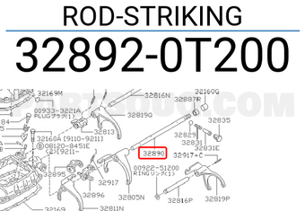 Nissan 328920T200 ROD-STRIKING