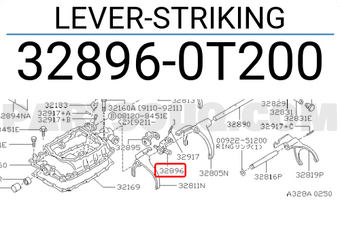 Nissan 328960T200 LEVER-STRIKING