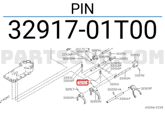 Nissan 3291701T00 PIN