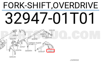 Nissan 3294701T01 FORK-SHIFT,OVERDRIVE