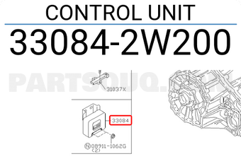 Nissan 330842W200 CONTROL UNIT