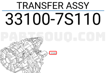 Nissan 331007S110 TRANSFER ASSY
