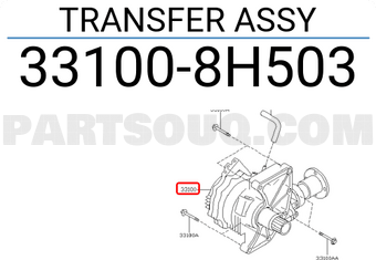 Nissan 331008H503 TRANSFER ASSY