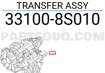 Nissan 331008S010 TRANSFER ASSY
