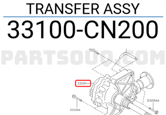 Nissan 33100CN200 TRANSFER ASSY