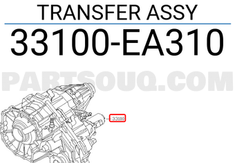 Nissan 33100EA310 TRANSFER ASSY