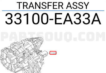 Nissan 33100EA33A TRANSFER ASSY