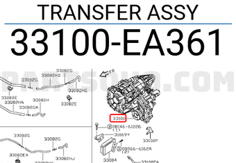 Nissan 33100EA361 TRANSFER ASSY