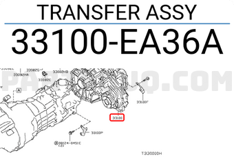 Nissan 33100EA36A TRANSFER ASSY