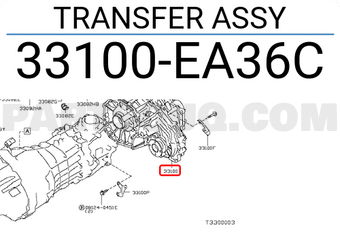 Nissan 33100EA36C TRANSFER ASSY