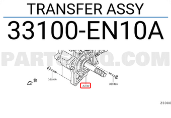 Nissan 33100EN10A TRANSFER ASSY