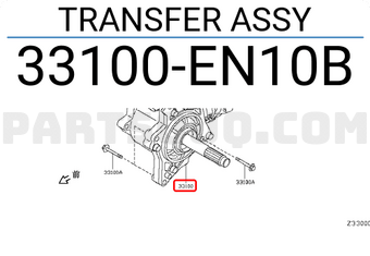 Nissan 33100EN10B TRANSFER ASSY