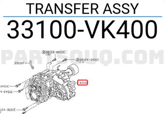 Nissan 33100VK400 TRANSFER ASSY