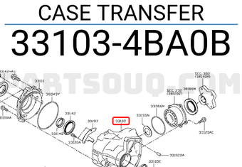 Nissan 331034BA0B CASE TRANSFER