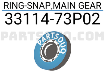 Nissan 3311473P02 RING-SNAP,MAIN GEAR
