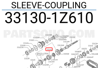 Nissan 331301Z610 SLEEVE-COUPLING