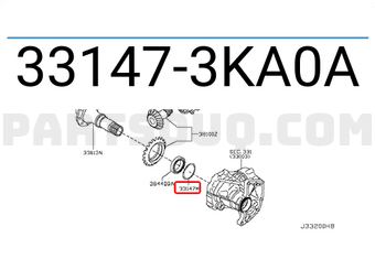 Nissan 331473KA0A SHIM-ADJUST HYP