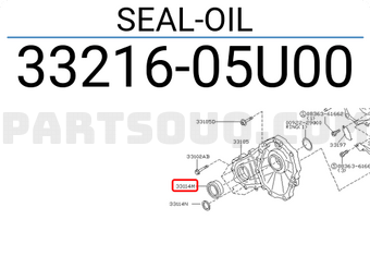 Nissan 3321605U00 SEAL-OIL