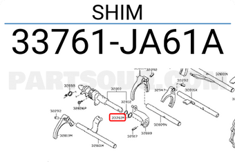 Nissan 33761JA61A SHIM